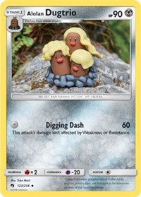 Alolan Dugtrio [SM - Lost Thunder]