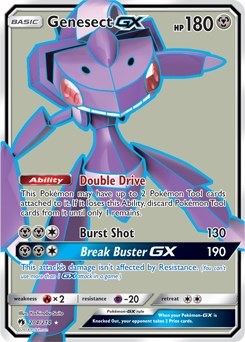 Genesect GX (Full Art) [SM - Lost Thunder]