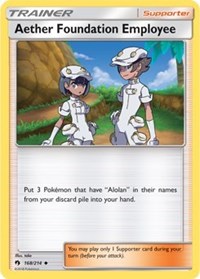 Aether Foundation Employee [SM - Lost Thunder]