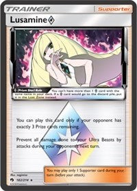Lusamine Prism Star [SM - Lost Thunder]