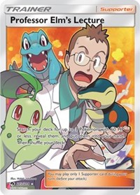Professor Elm's Lecture (Full Art) [SM - Lost Thunder]