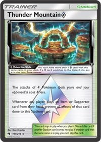 Thunder Mountain Prism Star [SM - Lost Thunder]