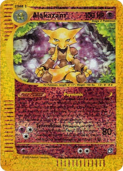 Alakazam - 1/12 (Box Topper) [Jumbo Cards]