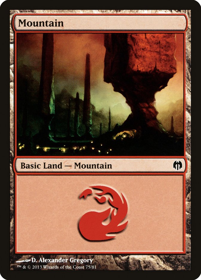 Mountain [Duel Decks: Heroes vs. Monsters]