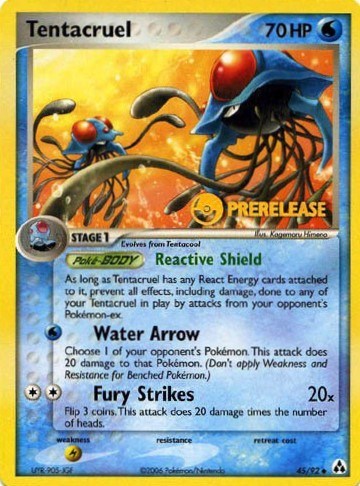 Tentacruel (Prerelease Promo) [Nintendo Promos]