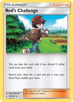 Red's Challenge - 184/234 (SM - Unbroken Bonds) [Deck Exclusives]