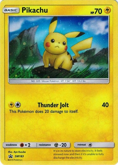 Pikachu - SM183 [SM Promos]