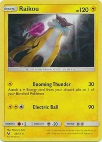 Raikou - 32/73 (Let's Play, Pikachu!) (Cracked Ice Holo) [Deck Exclusives]
