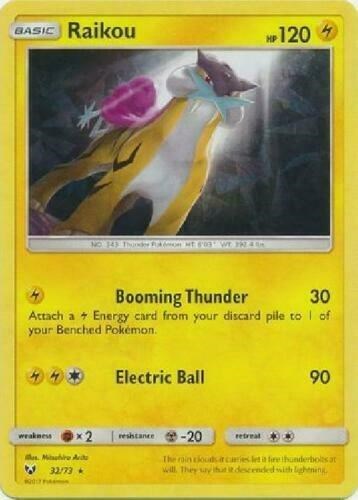 Raikou - 32/73 (Let's Play, Pikachu!) (Cracked Ice Holo) [Deck Exclusives]