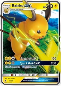 Raichu GX [Hidden Fates]