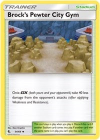 Brock's Pewter City Gym [Hidden Fates]