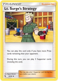 Lt. Surge's Strategy [Hidden Fates]