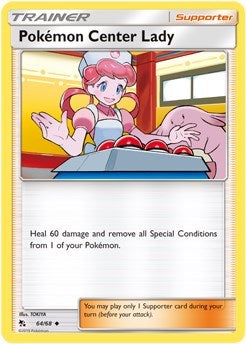 Pokemon Center Lady [Hidden Fates]