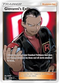Giovanni's Exile (Full Art) [Hidden Fates]