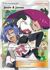 Jessie &amp; James (Full Art) [Hidden Fates]