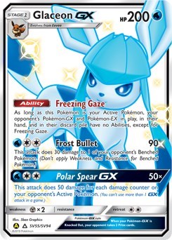 Glaceon GX [Hidden Fates: Shiny Vault]