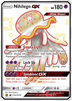 Nihilego GX [Hidden Fates: Shiny Vault]