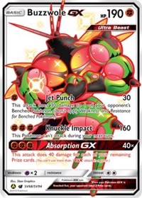 Buzzwole GX [Hidden Fates: Shiny Vault]