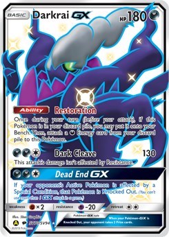 Darkrai GX [Hidden Fates: Shiny Vault]