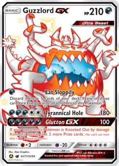 Guzzlord GX [Hidden Fates: Shiny Vault]