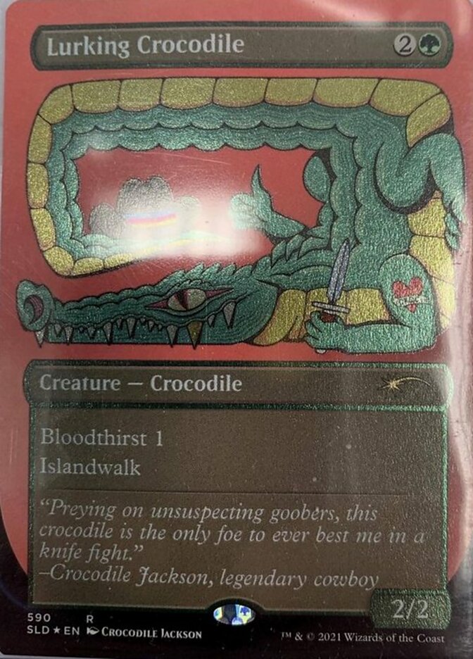 Lurking Crocodile [Secret Lair Drop Promos]