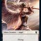 Angel // Clue Double-sided Token [Innistrad: Crimson Vow Commander Tokens]