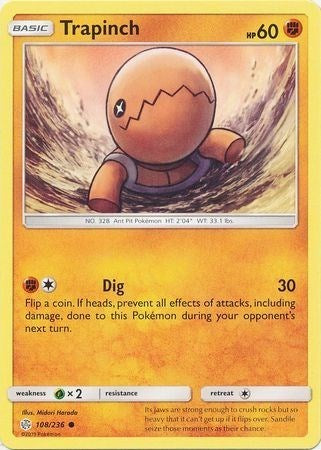 Trapinch - 108/236 [SM - Cosmic Eclipse]