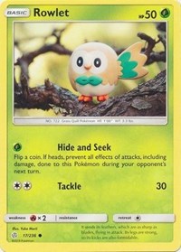 Rowlet - 17/236 [SM - Cosmic Eclipse]