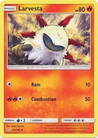 Larvesta [SM - Cosmic Eclipse]