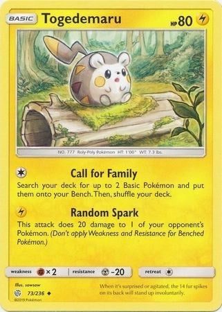 Togedemaru - 73/236 [SM - Cosmic Eclipse]