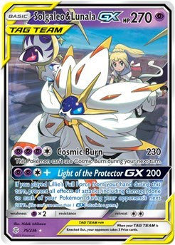 Solgaleo &amp; Lunala GX [SM - Cosmic Eclipse]
