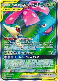 Venusaur &amp; Snivy GX (Full Art) [SM - Cosmic Eclipse]