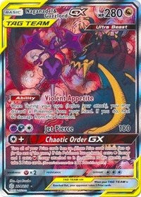 Naganadel &amp; Guzzlord GX (Alternate Art) [SM - Cosmic Eclipse]