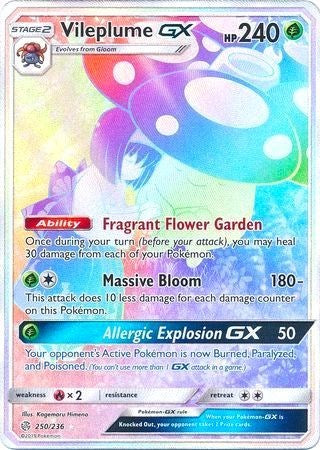 Vileplume GX (Secret) [SM - Cosmic Eclipse]
