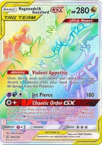 Naganadel &amp; Guzzlord GX (Secret) [SM - Cosmic Eclipse]