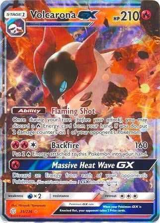 Volcarona GX [SM - Cosmic Eclipse]