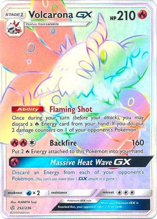 Volcarona GX (Secret) [SM - Cosmic Eclipse]