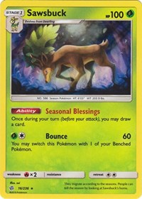 Sawsbuck [SM - Cosmic Eclipse]