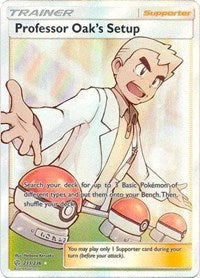 Professor Oak's Setup (Full Art) [SM - Cosmic Eclipse]