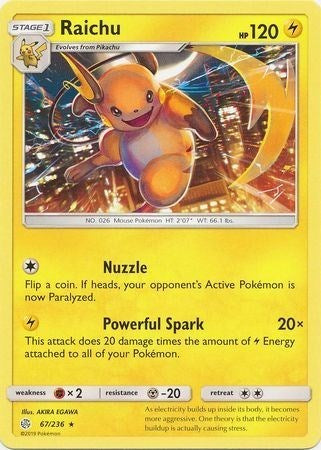 Raichu [SM - Cosmic Eclipse]