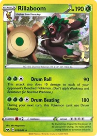 Rillaboom - 015/202 (Cracked Ice Holo) [Deck Exclusives]