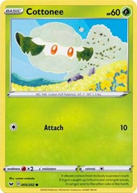 Cottonee [SWSH01: Sword &amp; Shield Base Set]