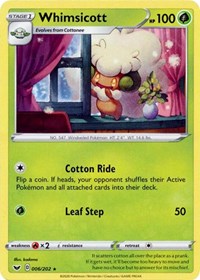 Whimsicott [SWSH01: Sword &amp; Shield Base Set]
