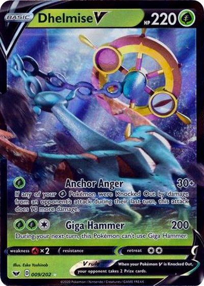 Dhelmise V [SWSH01: Sword &amp; Shield Base Set]