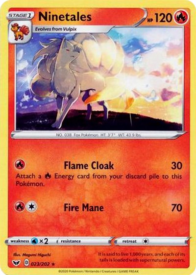 Ninetales [SWSH01: Sword &amp; Shield Base Set]