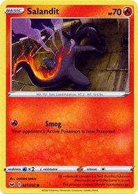 Salandit [SWSH01: Sword &amp; Shield Base Set]
