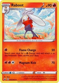 Raboot (032) [SWSH01: Sword &amp; Shield Base Set]