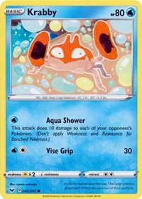 Krabby (042) [SWSH01: Sword &amp; Shield Base Set]