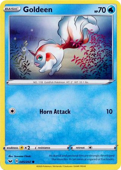 Goldeen (045) [SWSH01: Sword &amp; Shield Base Set]