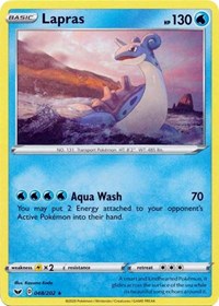 Lapras [SWSH01: Sword &amp; Shield Base Set]